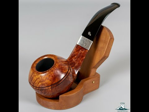 (1994) Peterson Sherlock Holmes "Squire" Smooth Natural Rhodesian P-Lip 9mm