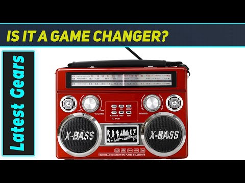 Supersonic SC-1097BT: The Ultimate Portable Radio for Every Adventure!