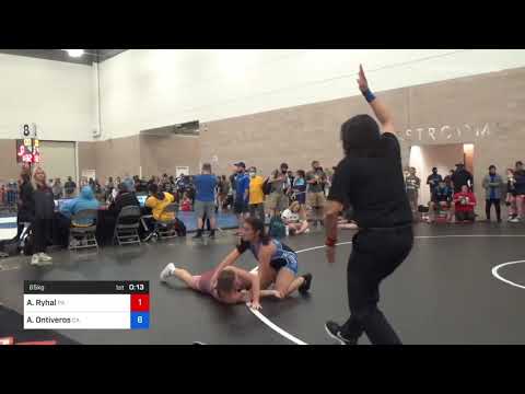 65 Kg Round Of 32 - Avry Ryhal, PA Vs Alana Ontiveros, CA
