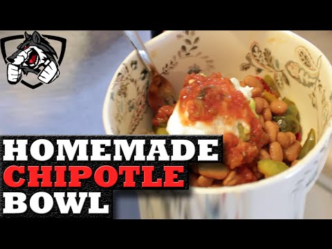 Homemade Chipotle Bowl Under 500 Calories