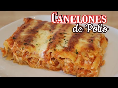 Chicken Stuffed Cannelloni