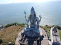 Murudeshwar Temple Aerial View 4K