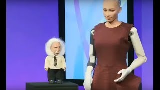 Sophia got new little brother Robot Einstein