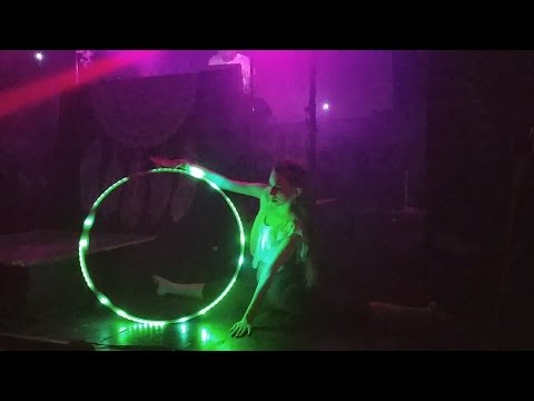 Etherial Earth Day Hoop Dance Acrobatics