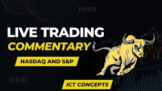 NQ & ES - Day Trading Livestream - ICT Concepts 4/18/2024