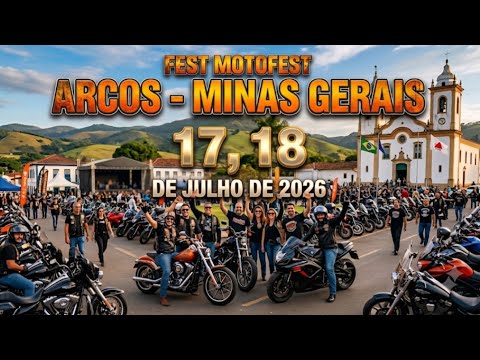 Encontro de Motorciclista em Arcos MG EM 2026