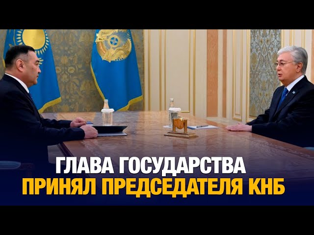 Глава государства принял председателя КНБ