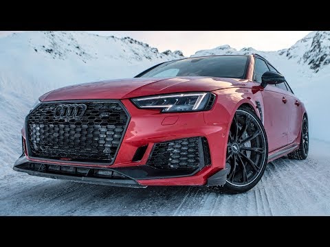 The NEW 2019 530HP AUDI RS4+ AVANT vs THE SNOW in Austrian Alps - Amazing winter road trip