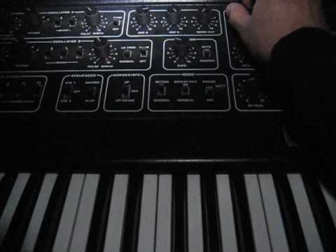 Pure analog electronica using classic synths sequencers and drum machines