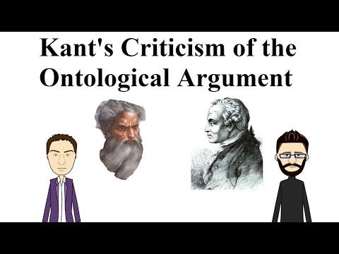 Kant's Criticism of the Ontological Argument