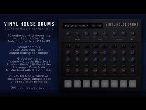 Vinyl House Drums - KITS DEMO