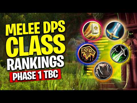 Melee DPS in TBC Classic Phase 1 (Ranked & Explained)