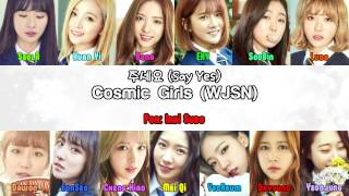Cosmic Girls (WJSN) - Say Yes (주세요) [Legendado PT-BR | ROM] Color Coded
