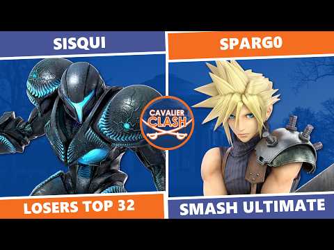 Cavalier Clash 7: Losers Top 32 - Sisqui (Dark Samus) Vs. Sparg0 (Cloud) SSBU