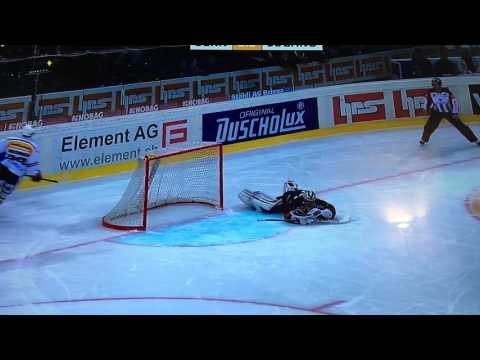 Damien Brunner incredible shootout goal - Bern vs Lugano