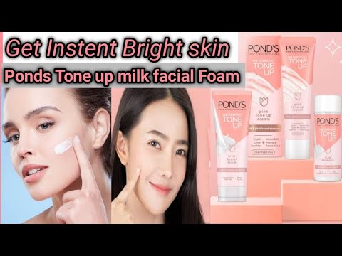 New Ponds insta bright tone up Milk face wash review | Ponds face wash for glowing skin#ponds#review