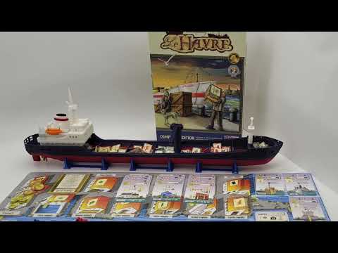 Le Havre Board Game Organiser Ship