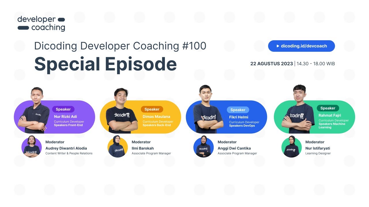 Dicoding Developer Coaching #100 | Special Episode