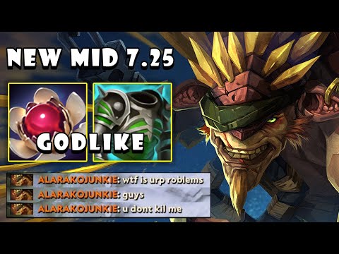 How To Play Bristleback Mid with Super Tank Builds Vs. Void Spirit | Guides Gameplay - Dota 2 7.25