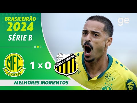 Gols e lances de Mirassol x Novorizontino