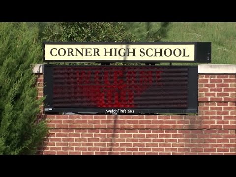 Scare at Corner High School
