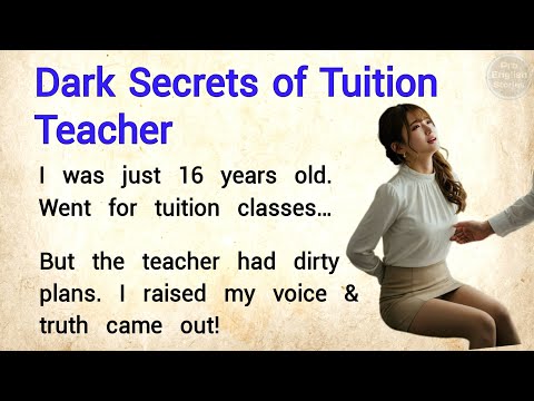 Dark Secrets of Tuition Teacher ✅️ | Emotional English Story for Beginners  | Pro English Stories