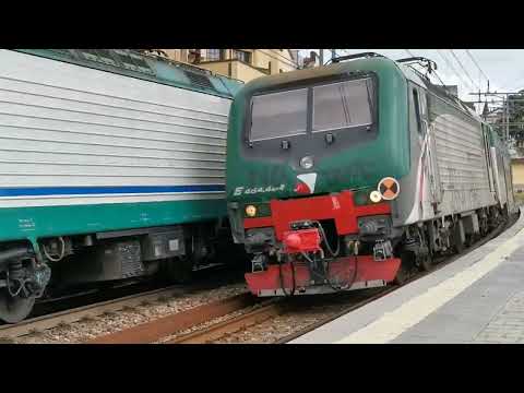 E464 240+7 piano ribassato, E464 404+6 piano ribassato - Monza - 10/06/2023