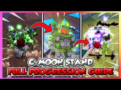 Bizarre Lineage How To Get C-Moon Stand Fast Progression + Full Guide! (SECRET EVOLUTION)