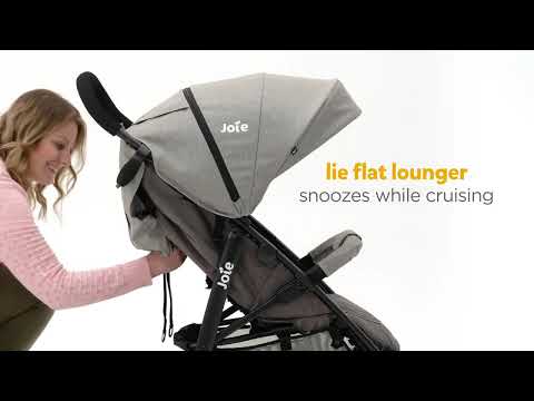 Joie Stroller Litetrax 3, Birth to 15 kg - Coal