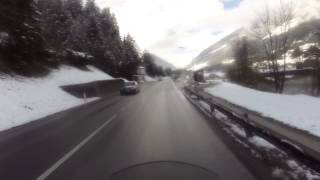 preview picture of video 'An Easter-Saturday morning drive through Stubaital'