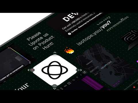 Isotope video preview