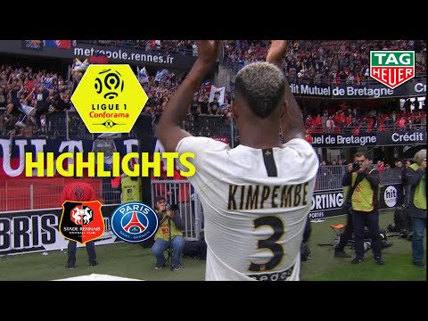 Stade Rennais FC - Paris Saint-Germain ( 1-3 ) - Highlights - (SRFC - PARIS) / 2018-19