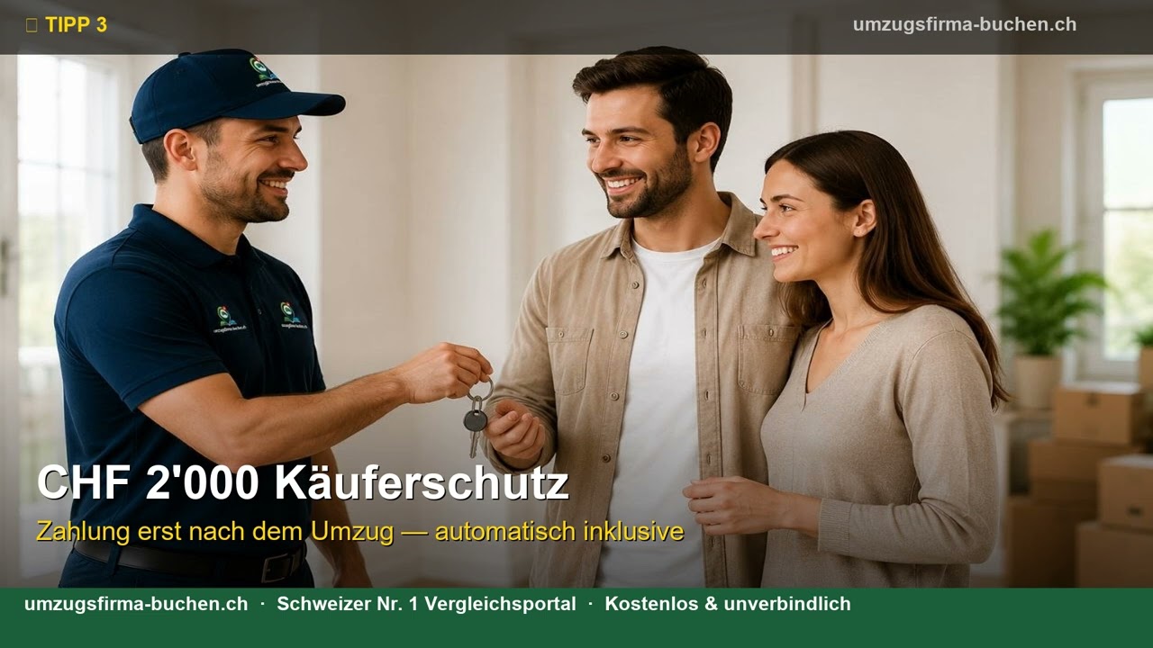 Umzugsfirma Schweiz vergleichen — So sparst du bis zu 40 Prozent