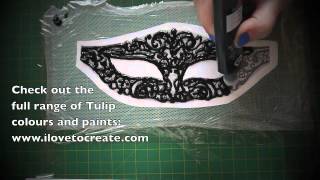 Crafty Creatives box 4 kit - GOTHIC - Masquerade Mask!