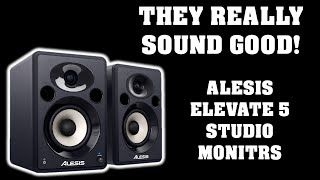 Video thumbnail for Alesis Elevate 5 Studio Monitors Review || Studio Talks by The Nated Electronic Technician