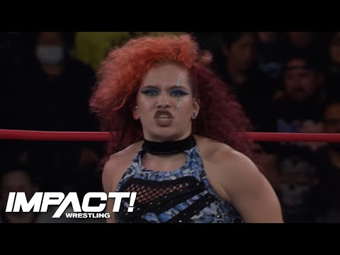 Masha Slamovich CHOKES OUT Mickie James | IMPACT Feb. 16, 2023