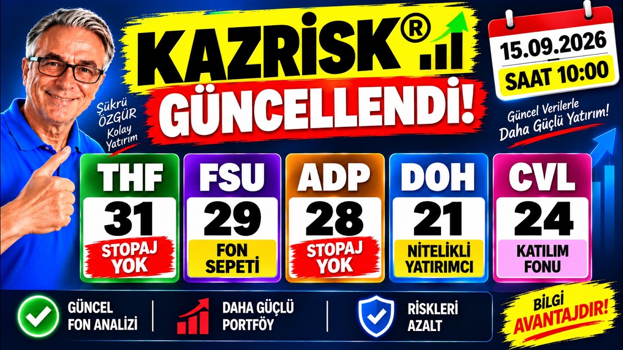KAZRİSK® GÜNCELLENDİ! 🚨 THF 31 PUAN, FSU 29, ADP 28 | DOH – CVL
