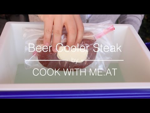 How To Cook Your Steak Sous Vide With Nothing But An Old Beer Cooler