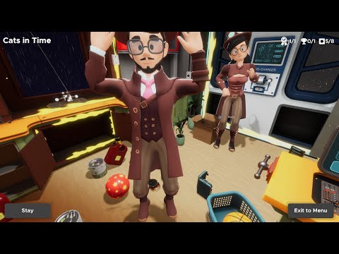 DGA Plays Co-Op: Escape Simulator - Cats in Time