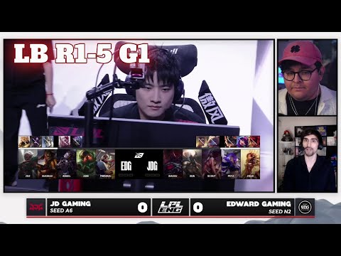 JDG vs EDG - Game 1 | Round 1 S15 LPL Summer Playoffs 2025 | JD Gaming vs Edward Gaming G1 full