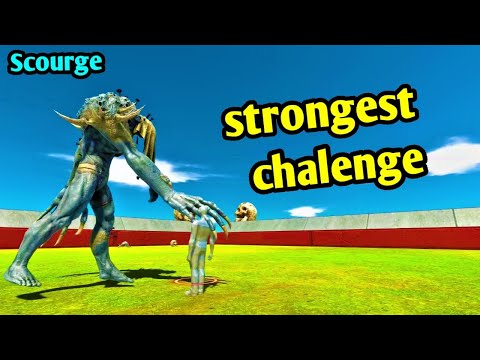 SCOURGE VS STRONGEST UNIT EVERY FACTIONS Animal Revolt Battle Simulator