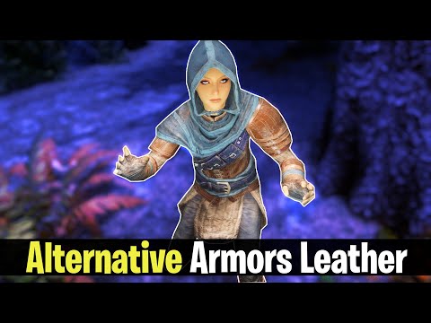 Skyrim A.E. - Alternative Armors - Leather (creation club)