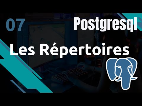 PostgreSQL 7 Fonctionnement principaux répertoires