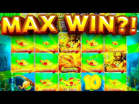 BIGGEST WIN EVER!! 10X LEVEL AGAIN!! BIG BASS AMAZON! NEW SLOT