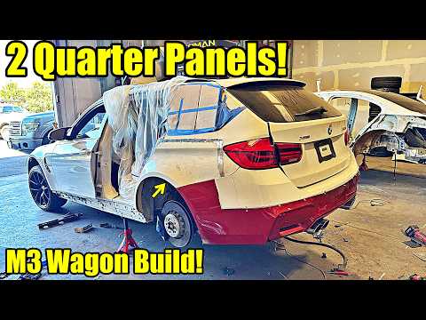 I flew Across The Country To build The Ultimate BMW M3 Wagon Custom Oem Wide Body!!!