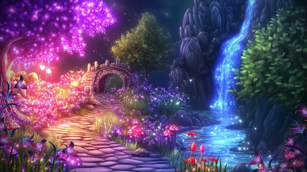 Magical Night💜 Fall Asleep In Under 3 Minutes 🎵 Beautiful Relaxing Sleep Music