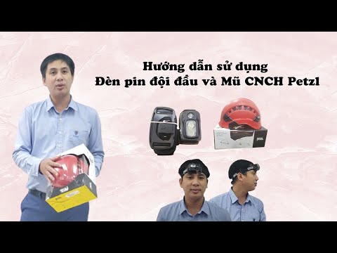 Hướng dẫn sử dụng đèn pin đội đầu và mũ cứu nạn cứu hộ