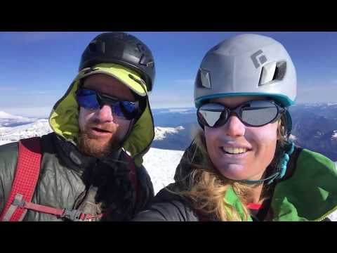 Volcan Lanin. A sneaky volcano summit.