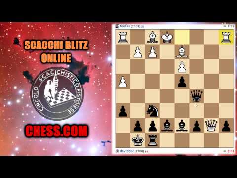 SCACCHI Partite Online 11 - chess.com - Una partita avvincente - LIVE