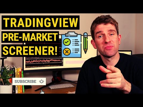 How to Use TradingView Pre-Market Screener [Tips & Tricks] 👍